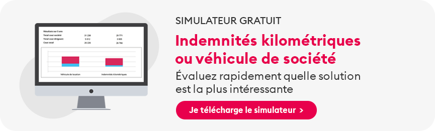 Indemnités kilométriques simulateurs